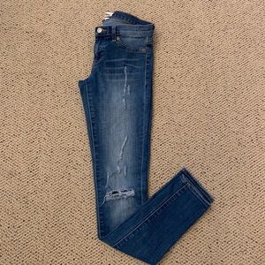 Dittos low rise ripped jeans